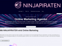 ninjapiraten.de Webseite Vorschau