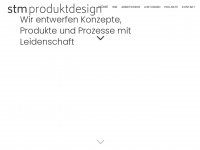stmproduktdesign.de Webseite Vorschau