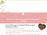 suedtirol-events.com Webseite Vorschau