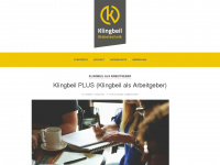 klingbeil-klebetechnik.blog Webseite Vorschau