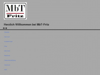 mbt-fritz.de Webseite Vorschau