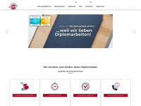 diplomarbeit-print.de Webseite Vorschau