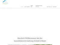 immobilienverwaltung-maier.de Webseite Vorschau