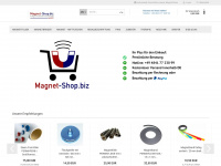 magnet-shop.biz Webseite Vorschau