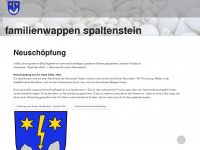 spaltenstein.org Webseite Vorschau