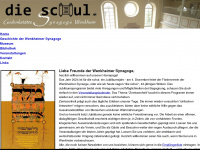 synagoge-wenkheim.de Webseite Vorschau