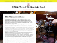 lichtenstein-band.de Webseite Vorschau