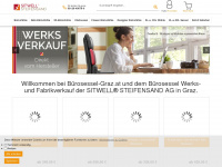 buerosessel-graz.at Webseite Vorschau