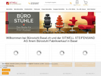 buerostuhl-basel.ch Webseite Vorschau