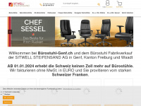 buerostuhl-genf.ch Webseite Vorschau