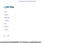 myliebling.net Webseite Vorschau