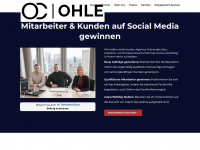 ohle-consulting.de Webseite Vorschau