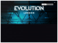 evolutionlondon.com Webseite Vorschau