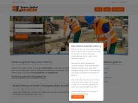 bau-jobs-berlin.de Webseite Vorschau