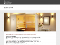 saunaloft.de Webseite Vorschau
