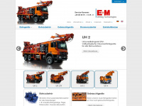 em-drilling.com Webseite Vorschau