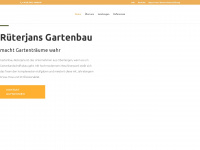 gartenbau-rüterjans.de Webseite Vorschau