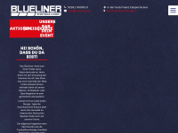 blueliner.bar Webseite Vorschau
