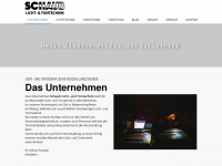 schaub-lichtundtontechnik.de Webseite Vorschau