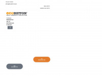 ecobeton.dk Webseite Vorschau