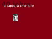 a-cappella-chor-tulln.at Webseite Vorschau