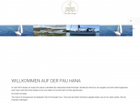 pauhana-sailing.at Webseite Vorschau