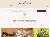 pauritsch.com Webseite Vorschau