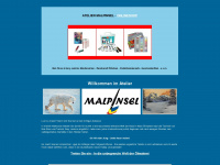 malpinsel.ch Webseite Vorschau
