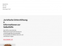 reklamationszentrale.ch Webseite Vorschau