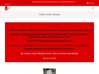 goettinger-fotobox.de Webseite Vorschau