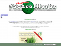 schoolherbs.org Webseite Vorschau
