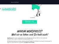 wordpress-hamburg.com Webseite Vorschau