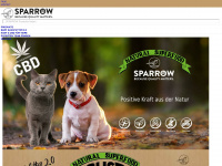 sparrow.pet Webseite Vorschau