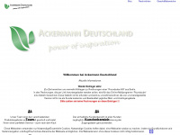 ackermann-deutschland.de Webseite Vorschau