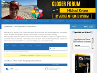 closer-forum.de Webseite Vorschau