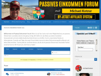 passives-einkommen-forum.de Webseite Vorschau