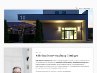 insolvenzverwaltung-goettingen.de Webseite Vorschau