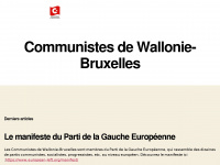 communisteswalloniebruxelles.org