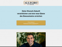 allegroacademy.ch Webseite Vorschau