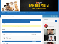 dein-tier-forum.de Webseite Vorschau