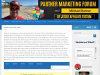 partner-marketing-forum.de Webseite Vorschau