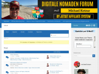 cyber-nomaden.de Webseite Vorschau