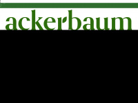 ackerbaum.de Webseite Vorschau
