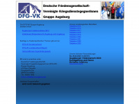 dfg-vk-augsburg.de Webseite Vorschau
