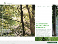 naturschutzverein-neandertal.de Webseite Vorschau