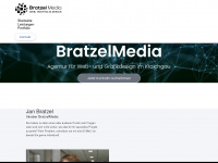 bratzelmedia.de Webseite Vorschau