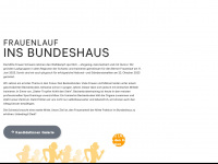 frauenlaufinsbundeshaus.ch Webseite Vorschau