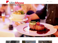 ulmmesse-catering.de Webseite Vorschau