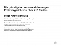 billige-autoversicherung.9w9.de Webseite Vorschau