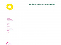 gruene-kreistagsfraktion-wesel.de Webseite Vorschau